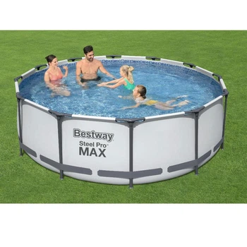 Басейн каркасний круглий BESTWAY 56260, 366x100 см, фільтр-насос