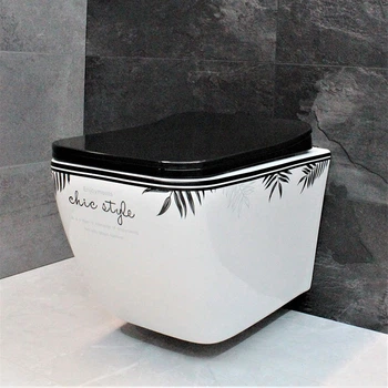 Унитаз DUSEL CUBIS CHIC STYLE подвесной DWHT10201030CS с сиденьем Soft Close дюропласт