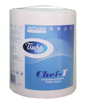 Рушник в рулоні кухонний Chef-T Tischa Papier