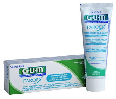 Зубная паста GUM PAROEX 0.06% 75МЛ