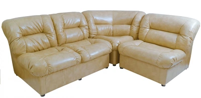 Диван Vizit Двойка 870 x 1650 x 850H см Единица 870 x 850 x 850H см Угол Мадрас Gold Beige Бежевый