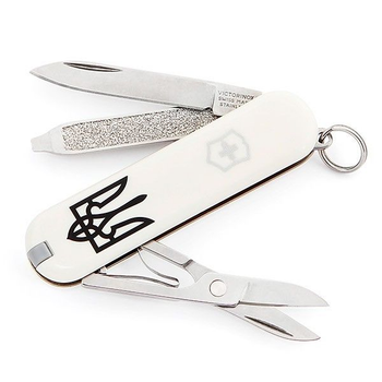 Ніж Victorinox Classic Sd Ukraine білий (Vx06223.7R1)