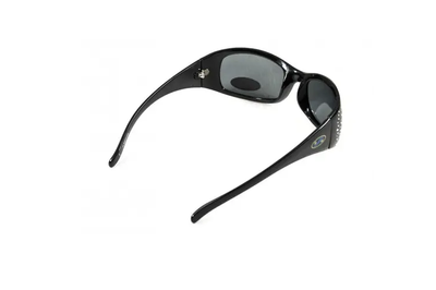 Темные очки с поляризацией BluWater Biscayene polarized (gray) (black frame) (4БИСК-Ч20П)