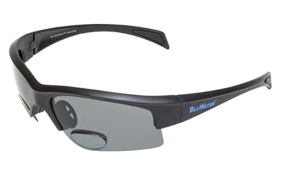Бифокальные очки с поляризацией BluWater Bifocal-2 (+3.0) polarized (gray) (4БИФ2-20П30)