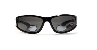 Бифокальные очки с поляризацией BluWater Bifocal-3 (+2.0) polarized (gray) (4БИФ3-20П20)