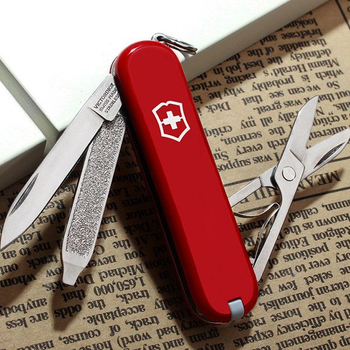 Ніж Victorinox Swiss Army Compact 1.3405 червоний (Vx13405)