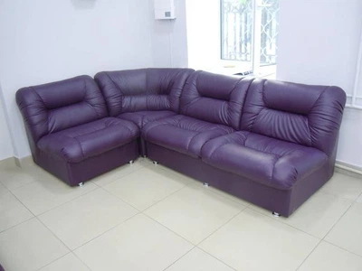 Диван Flay Vizit двійка 1650х870х850 одиниця 850х870х850 кут 870х850 Бузковий