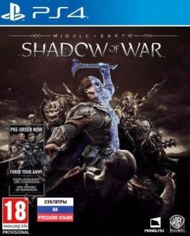 Middle-Earth Shadow of War (PS4, русские субтитры)