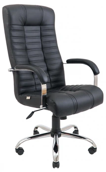 Офисное Кресло Руководителя Atlant Fly 2230 Хром М3 MultiBlock Черное