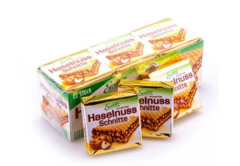 Вафлі Excelsior Haselnuss Schnitte - 250 г