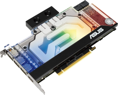 Asus PCI-Ex GeForce RTX 3090 EK WB 24GB GDDR6X (384bit) (1695/19500) (HDMI, 3 x DisplayPort) (RTX3090-24G-EK)
