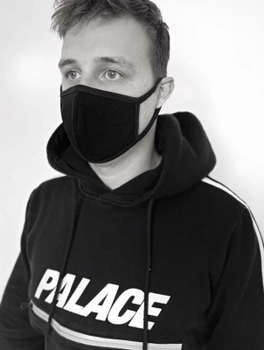 Защитная маска на лицо Mod-Room многоразовая Черная