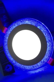 Світильник точковий LED Right Hausen Bubble 6W 4000K, білий, підсвітка 3W blue 23.24.02.0