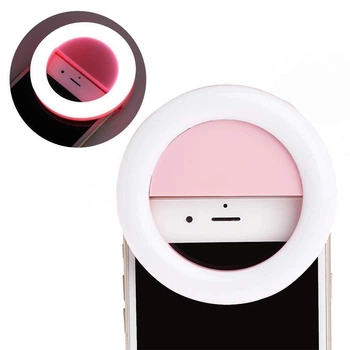 Selfie Ring Светодиодное кольцо для селфи RK - 14