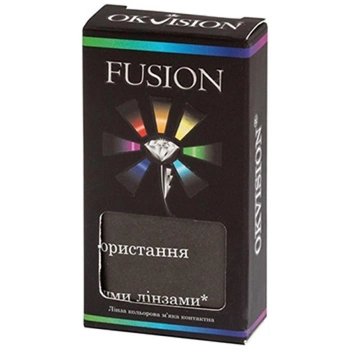 Контактные линзы OkVision Fusion 2шт. -9.50 Blue 2