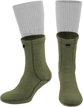 Шкарпетки тактичні флісові 6-in 281z Polartec Classic 200 Green Khaki L