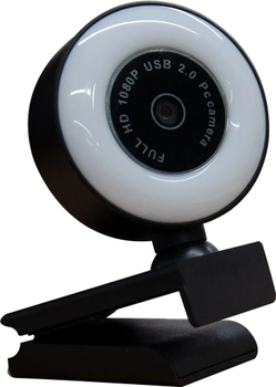 Вебкамера OKey WebCam FHD 1080P LED-підсвітка (WB230)