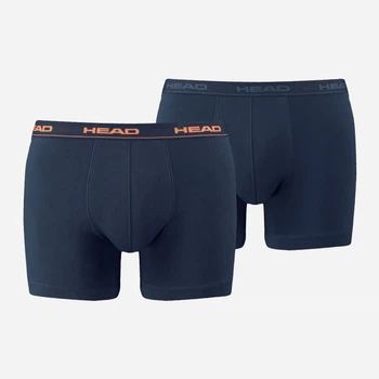 Набор трусов-боксеров мужских HEAD Basic Boxer 2P 841001001-493 S 2 шт (8718824289656)