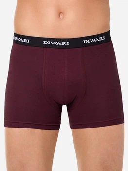 Трусы-шорты мужские Diwari Shorts MSH 147 S (78-82) Bordo (4810226273852)