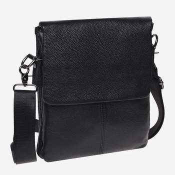 Чоловіча сумка шкіряна Laras K102055 Black (ROZ6300004272)