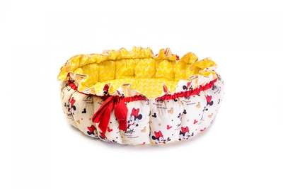 Детский мягкий игровой манеж 90х45 см Mini Miss