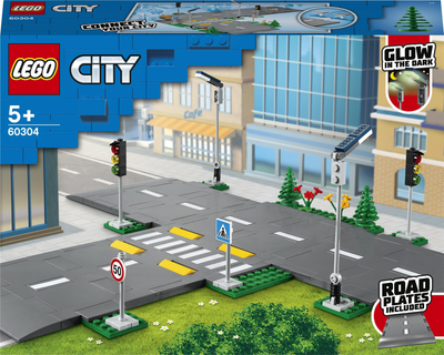 Конструктор LEGO City Town Дорожные плиты 112 деталей (60304)