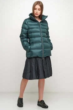 Куртка женская пуховая Billeoni WJW02 46 Зеленый PINE GROVE