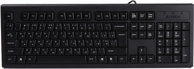 Клавіатура провідна A4Tech KRS-83 PS/2 Black