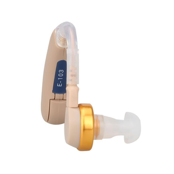Заушный слуховой аппарат для улучшения слуха Axon E-103 Бежевый
