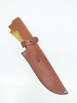 Чехол для ножа Opinel No. 8, своими руками, из натуральной кожи хромового дубления