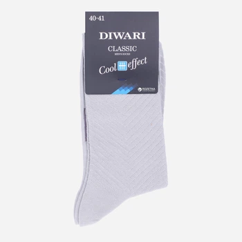 Шкарпетки Diwari Classic Cool Effect 7С-23СП 010 40-41 р Сірі (4811473033268)