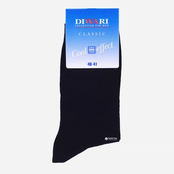 Шкарпетки Diwari Classic Cool Effect 7С-23СП 010 40-41 р Чорні (4811473033275)