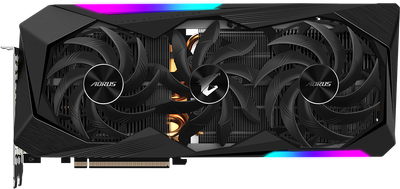 Відеокарта Gigabyte PCI-Ex Radeon RX 6800 XT Aorus Master Type C 16GB GDDR6 (256bit) (2310/16000) (USB Type-C, HDMI, 2 x DisplayPort) (GV-R68XTAORUS M-16GC)