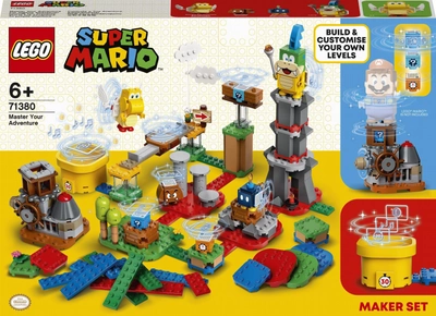 Конструктор LEGO Super Mario Создай собственную историю. Творческий набор. 366 деталей (71380)