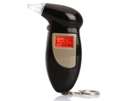Алкотестер брелок цифровий РК-дисплеєм Digital LCD Alcohol Tester (MW-2)