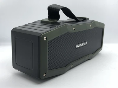 Портативная Bluetooth колонка Hopestar A9SE (черный с зеленым)