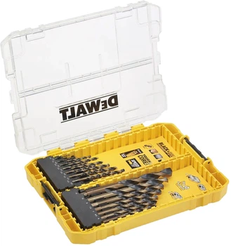 Набір свердел для металу DeWalt Black&Gold HSS-G 21 шт. (DT70755)