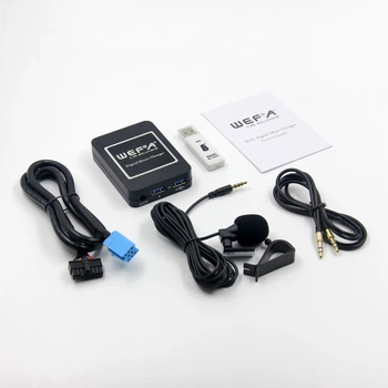 Эмулятор сд чейнджера Wefa tech WF-606 Bluetooth/MP3/USB/AUX для Renault 8p