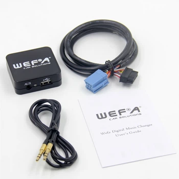 Эмулятор сд чейнджера Wefa tech WF-605 MP3/USB/AUX для Volkswagen / Audi / Skoda / Seat 8p