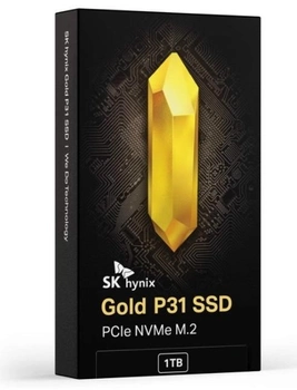 SSD накопитель hynix Gold P31 500GB M.2 PCIe Gen3x4 3D TLC (SHGP31-500GM-2)