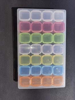 Органайзер для таблеток 28 Days 7-X-Color (W100360)