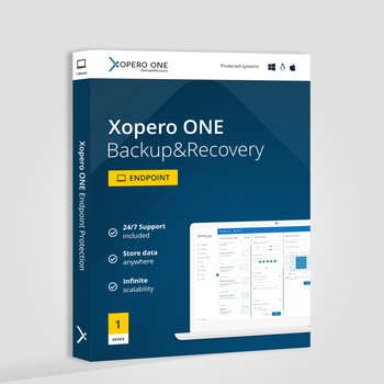 Xopero Backup 1x Endpoint 1 Agent 1 lic
