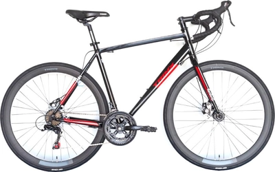 Велосипед TRINX Tempo 2.1 700C 500MM 2021 Black-Red-White (Tempo2.1(50)BRW)
