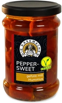 Перець Kasemacher фарширований з хумусом 250 г (9003454144406)