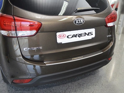 Накладка на бампер KIA Carens 2012 - з загином виконання Premium NataNiko