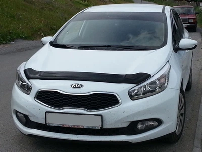 Дефлектор капота KIA Pro_ceed 2012-2019 без логотипа Sim