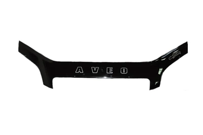 Дефлектор капота Chevrolet Aveo 2006-2011 седан с логотипом Vip Tuning