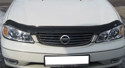 Дефлектор капота Nissan Maxima A33 2000-2004 без логотипа HIC