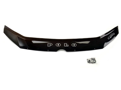 Дефлектор капота Volkswagen Polo 2009-2017 с логотипом Vip Tuning