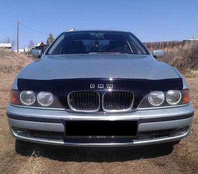 Дефлектор капота BMW 5 Series E39 1995-2003 с логотипом Vip Tuning